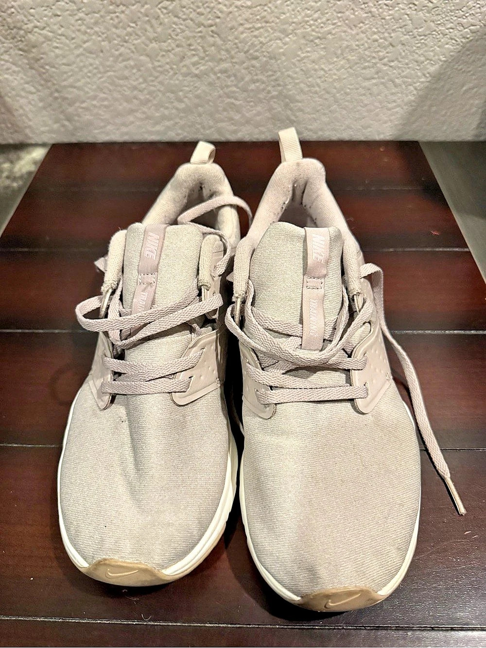 Nike Training Gray & Pink Sneakers